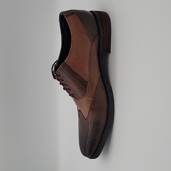 Steve Madden Men's sz 11 Virgo Brown Leather Dress Shoes! 👞 - Picture 5 of 15